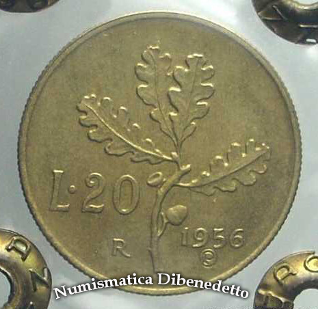 Repubblica italiana 20 lire - -,
