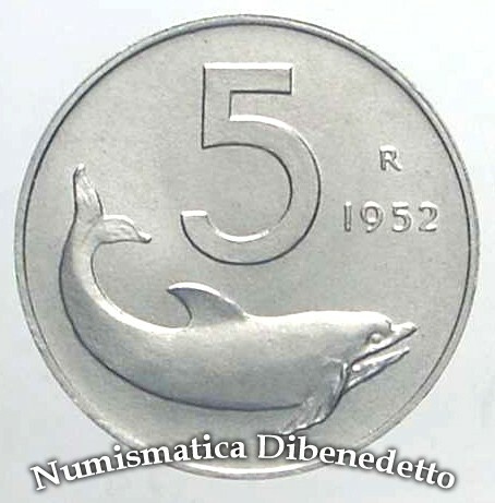 Repubblica lire delfino - lire,