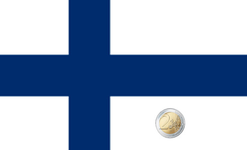Finlandia 芬蘭 finsko euro - finsko, 2