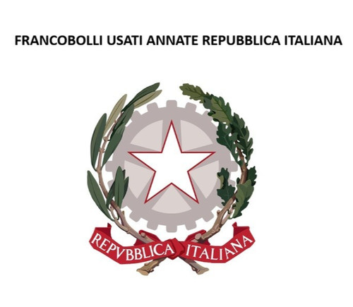 Francobolli annate usati - annate,